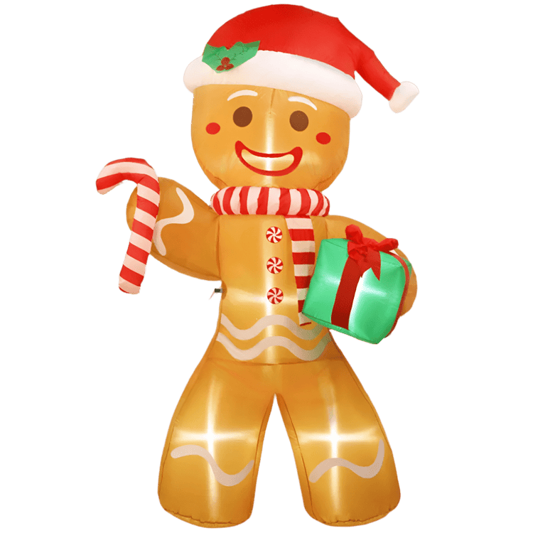 Christmas Gingerbread Man Inflatables - Australian Inflatable Decorations