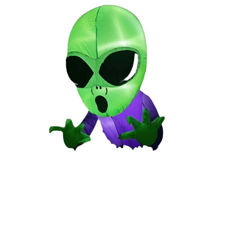 Alien Halloween Window Inflatable - 120cm