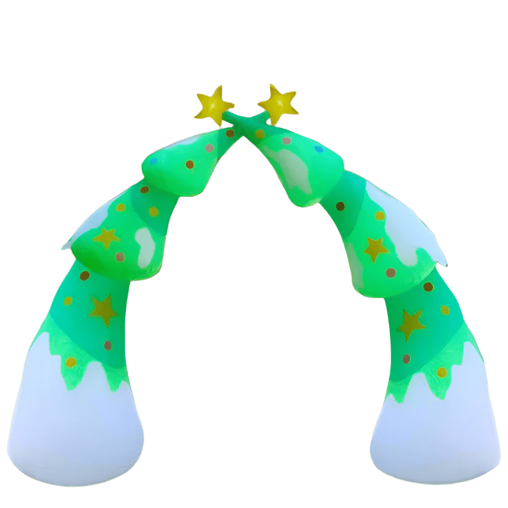Christmas Tree Festive Archway Inflatable - 250cm
