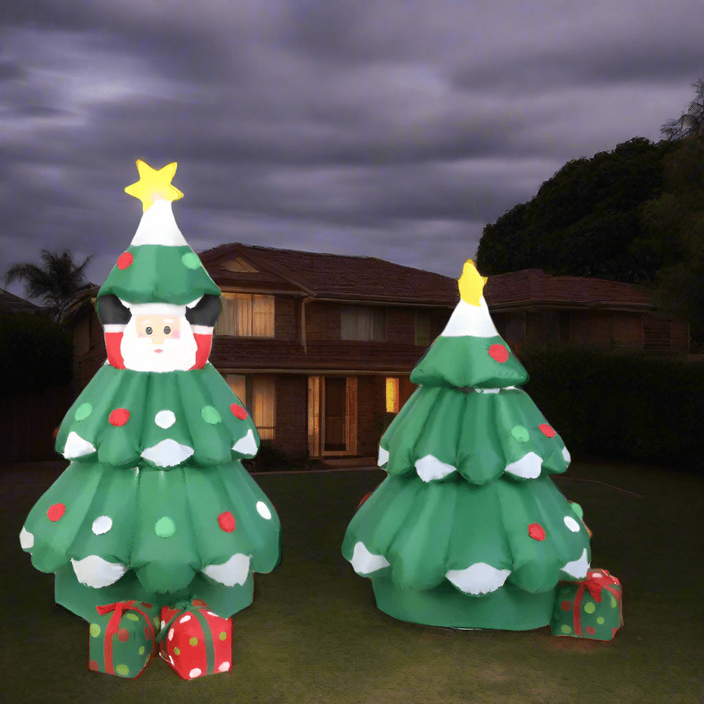 Christmas Tree with Pop-Up Santa and Presents Inflatable - 180cm