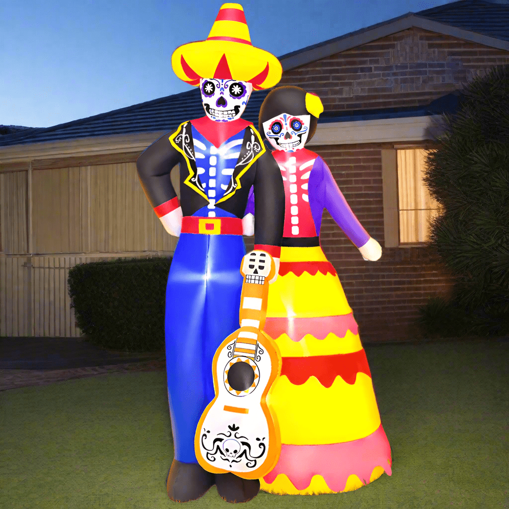 Dead Skeleton Couple Inflatable – 180cm