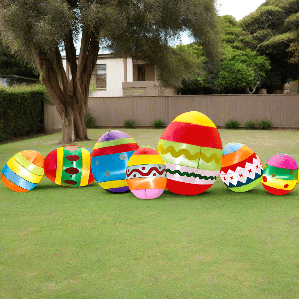 Easter Inflatable Egg Row Inflatable - 300cm