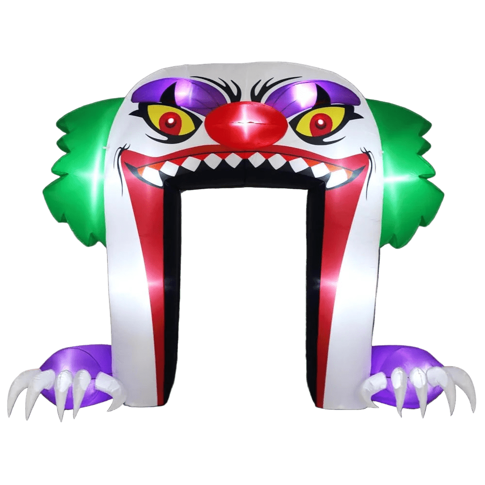 Evil Clown Archway Inflatable - 330cm