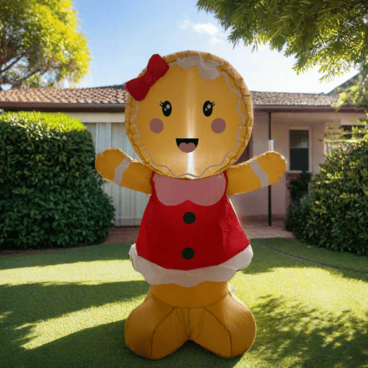 Gingerbread Girl Inflatable - 120cm