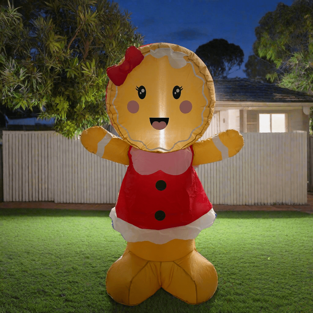 Gingerbread Girl Inflatable - 120cm