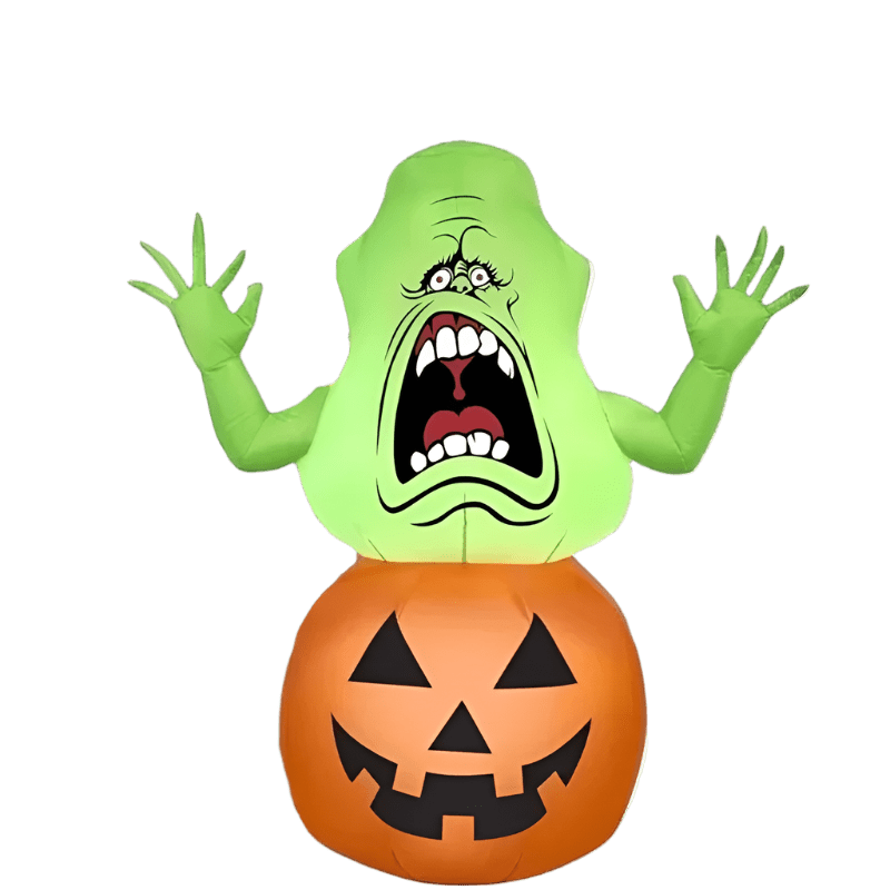 Green Slimmer Headed Pumpkin Ghost - 150cm