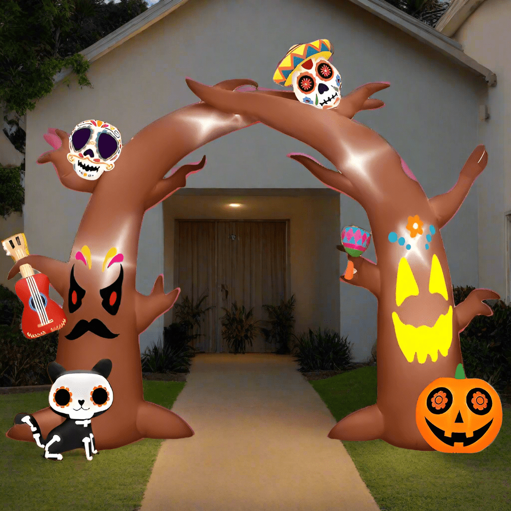 Haunted Tree Archway with the Dead - 366cm