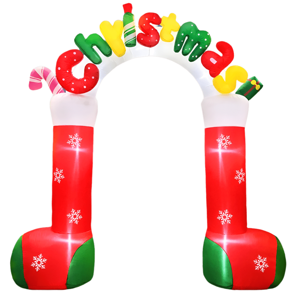 Merry Christmas Archway Inflatable - 330cm