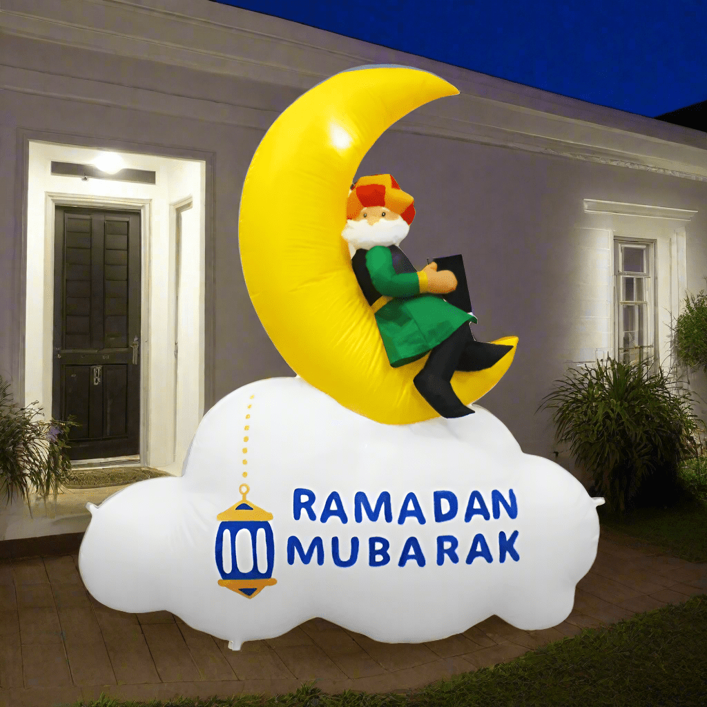 Islamic Moon Wishing Kareem Inflatable - 160cm