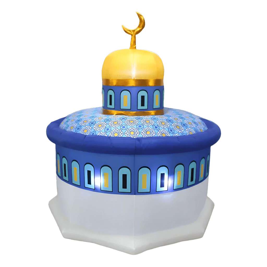 Ramadan Beautiful Blue Mosque Dome Inflatable - 180cm