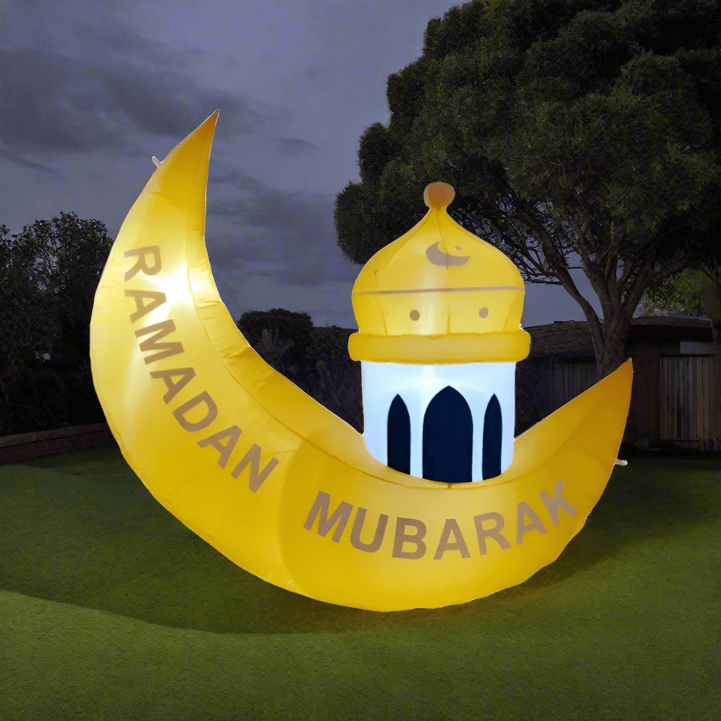 Ramadan Crescent and Dome Inflatable - 160cm