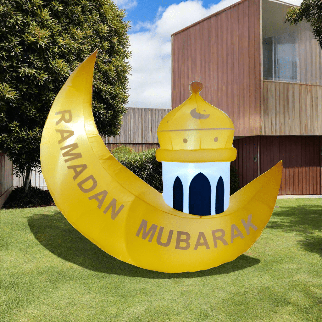 Ramadan Crescent and Dome Inflatable - 160cm