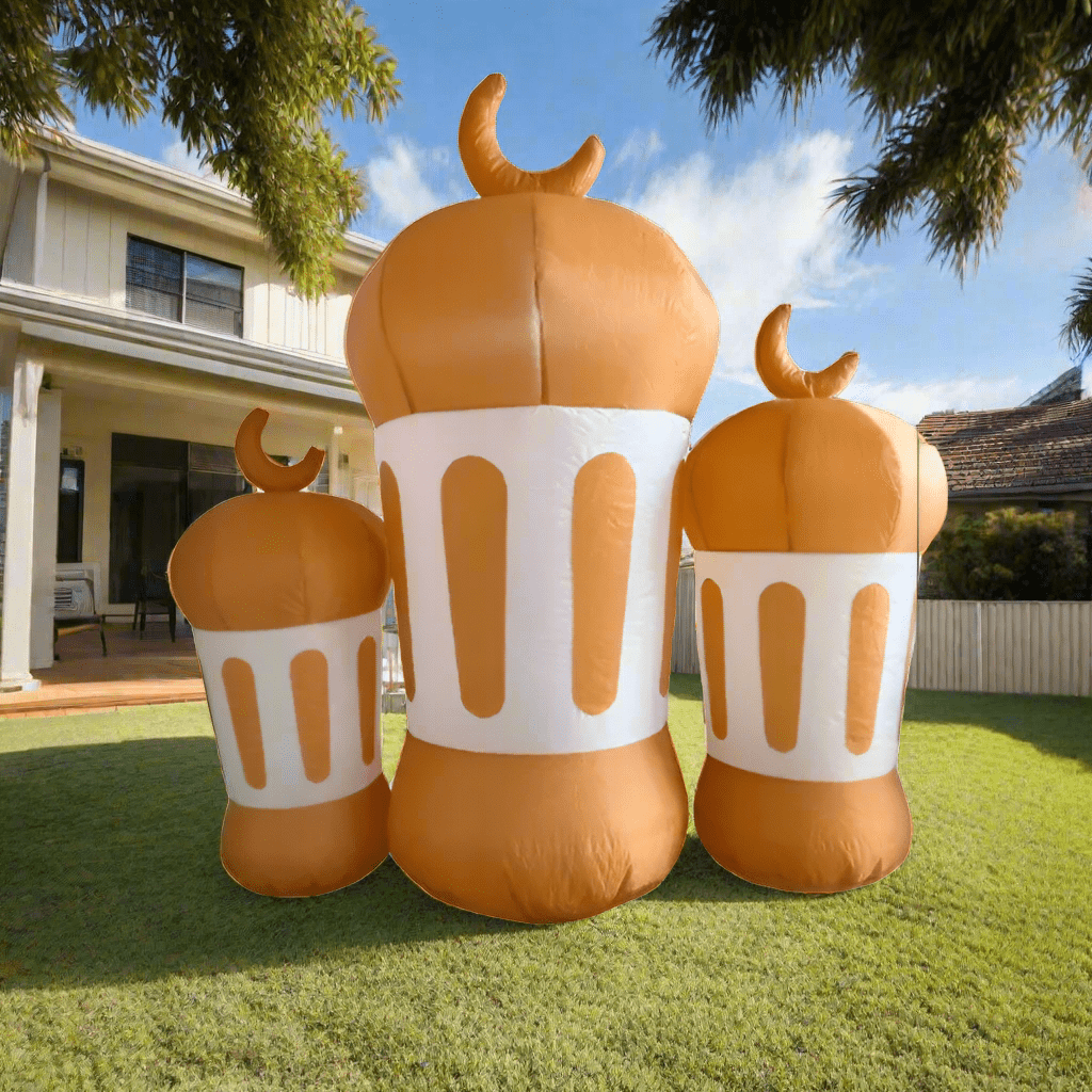 Ramadan Lantern Trio Inflatable - 150cm