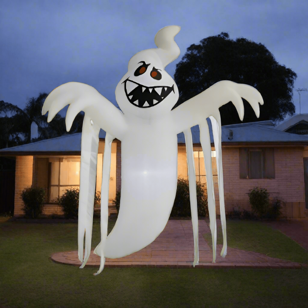 Tall Scary Hanging Ghost Inflatable - 150cm