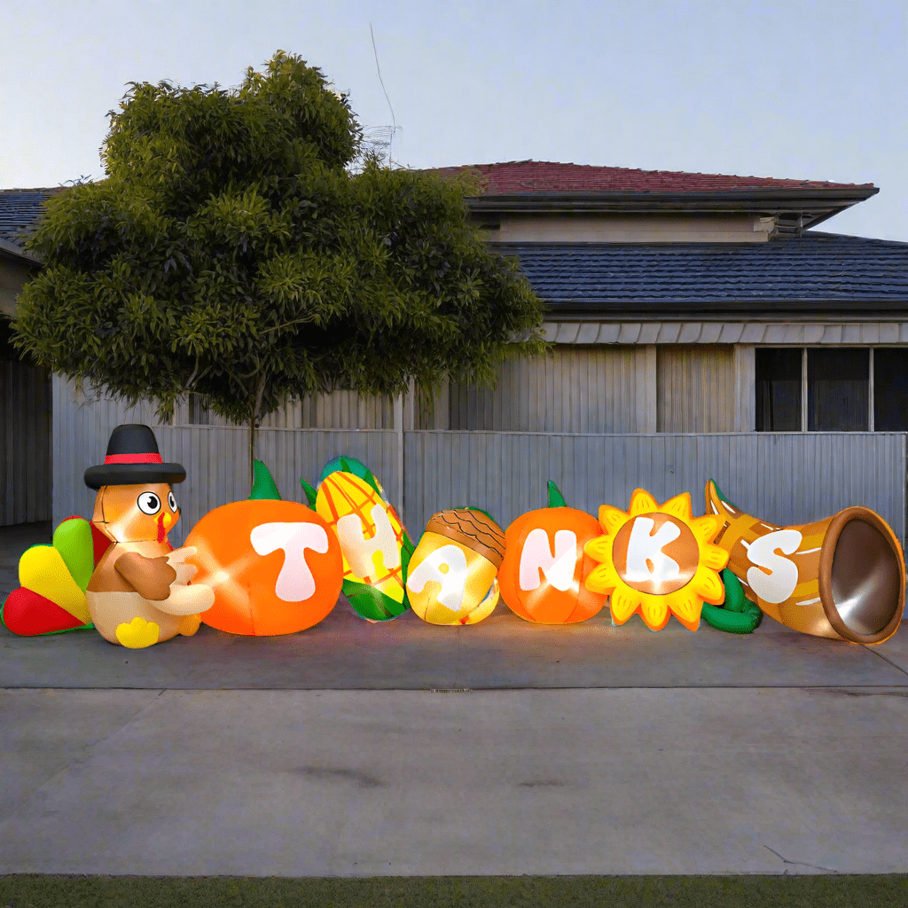 THANKS! Thanksgiving Inflatable - 305cm