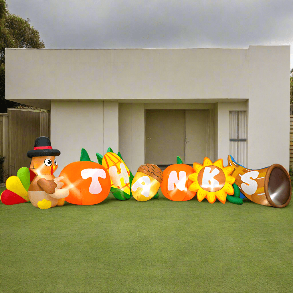 THANKS! Thanksgiving Inflatable - 305cm