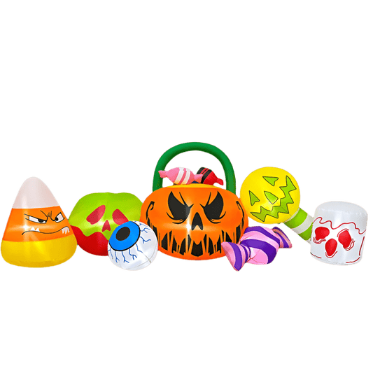 Angry Candy Monsters Inflatable - 305cm