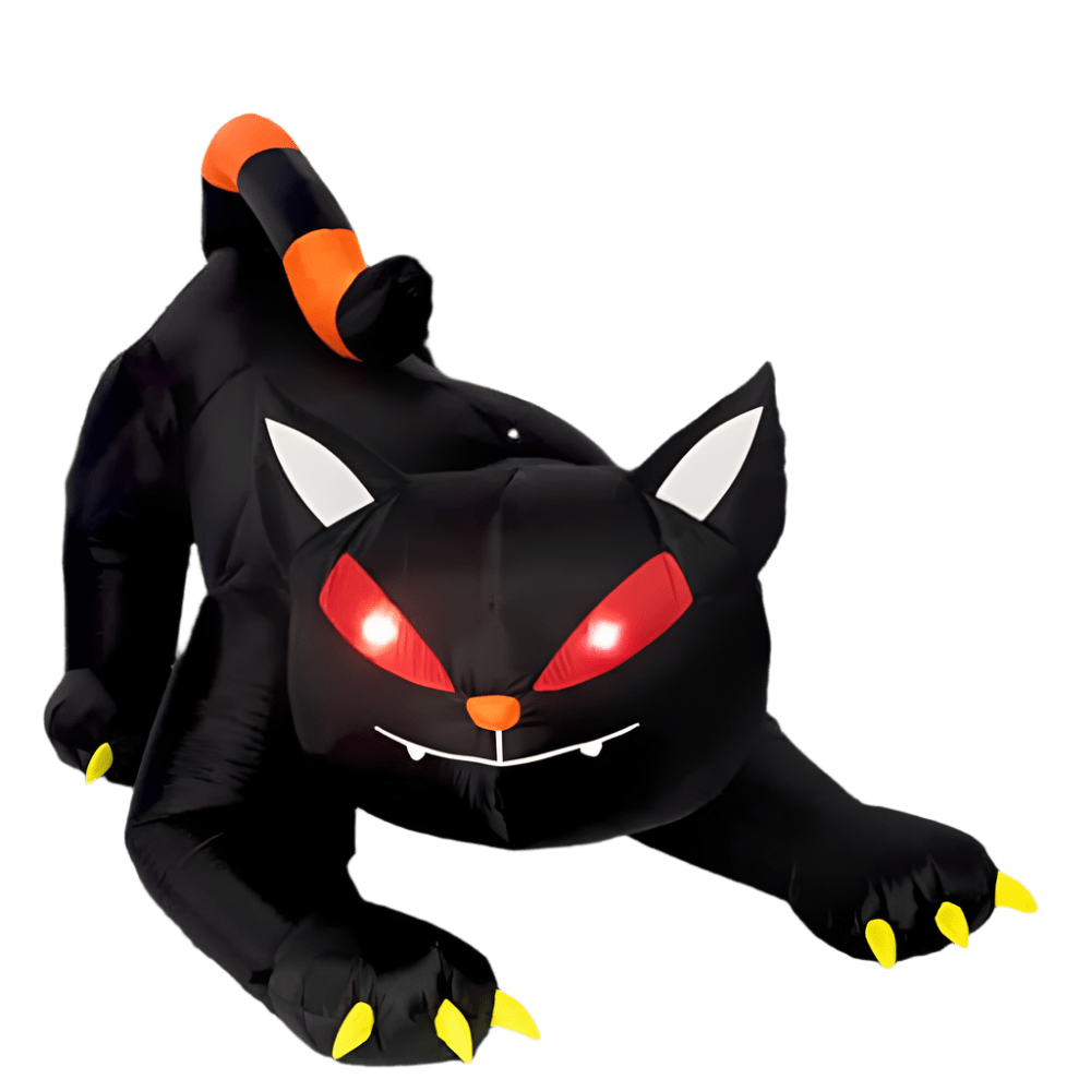 Black Cat Halloween Inflatable - 210cm
