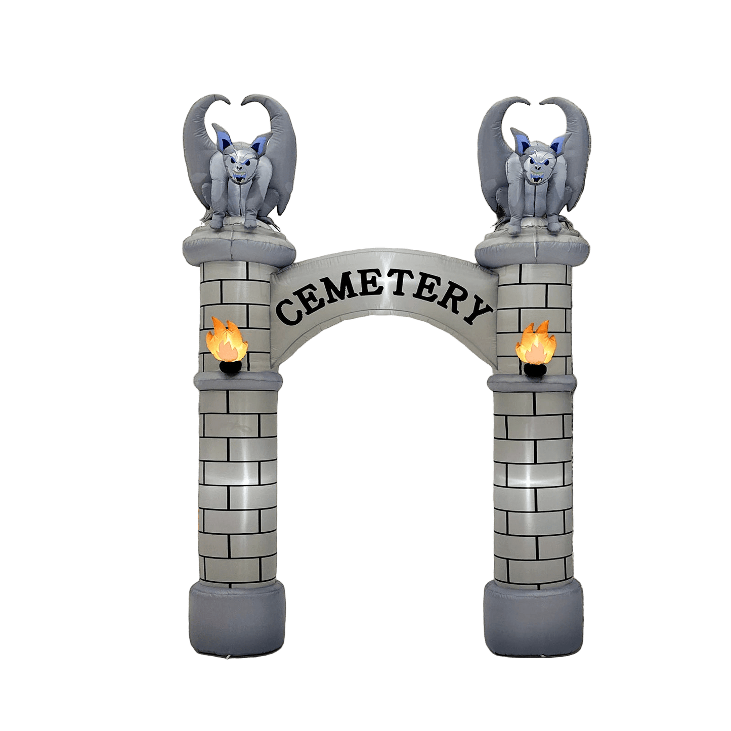Cemetery Arch with Gargoyles Inflatable - 300cm