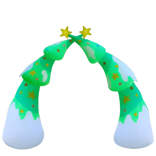 Christmas Tree Festive Archway Inflatable - 250cm