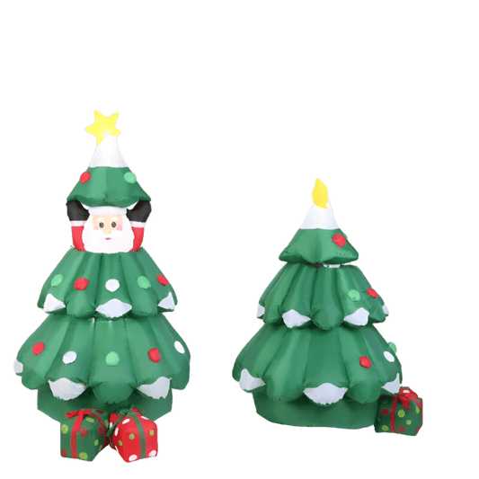Christmas Tree with Pop-Up Santa and Presents Inflatable - 180cm