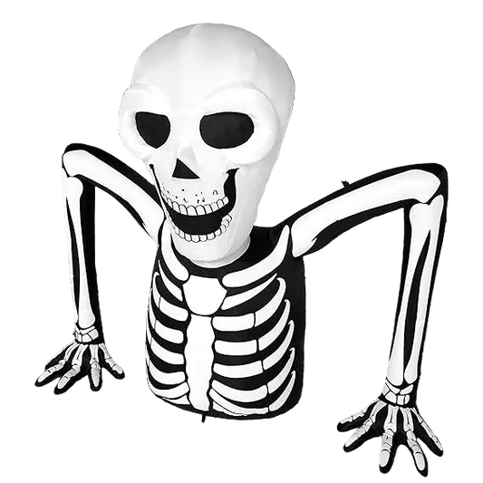 Climbing Skeleton Rooftop Inflatable - 150cm