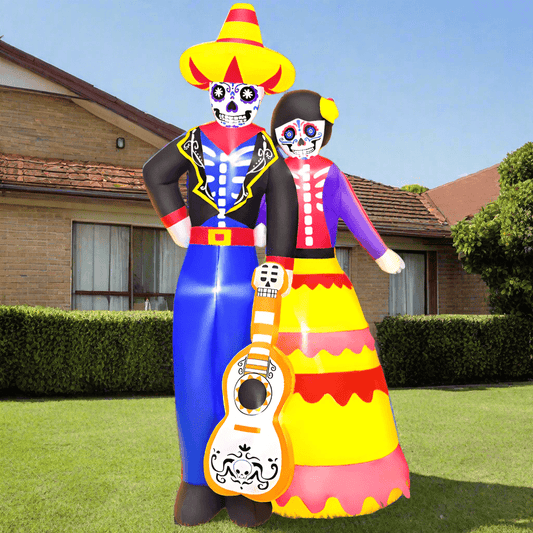 Dead Skeleton Couple Inflatable – 180cm