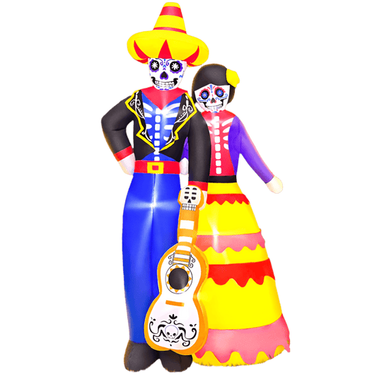 Dead Skeleton Couple Inflatable – 180cm
