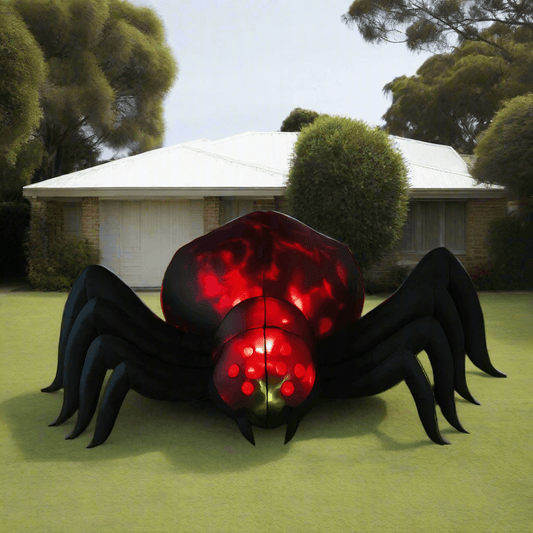 Giant Evil Red Spider Inflatable - 180cm
