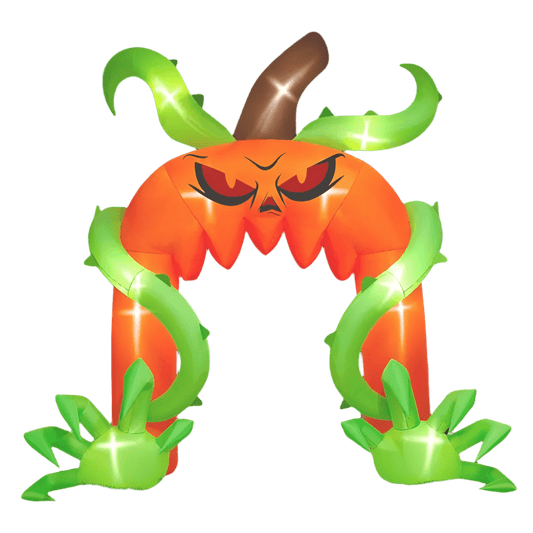 Giant Pumpkin and Vine Archway Inflatable - 360cm