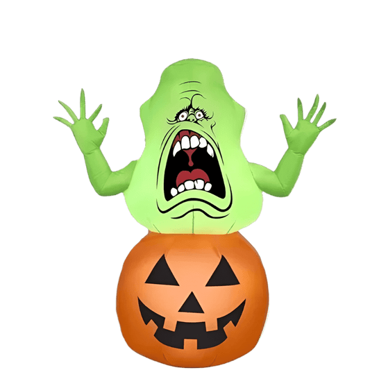Green Slimmer Headed Pumpkin Ghost - 150cm