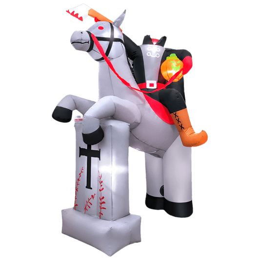Halloween Headless Horseman Inflatable - 244cm