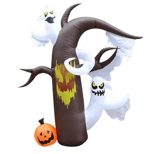 Haunted Forest Inflatable with Ghosts and Pumpkin – 300cm