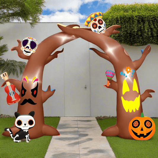 Haunted Tree Archway with the Dead - 366cm
