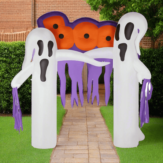 Inflatable Ghostly Boo Archway - 300cm