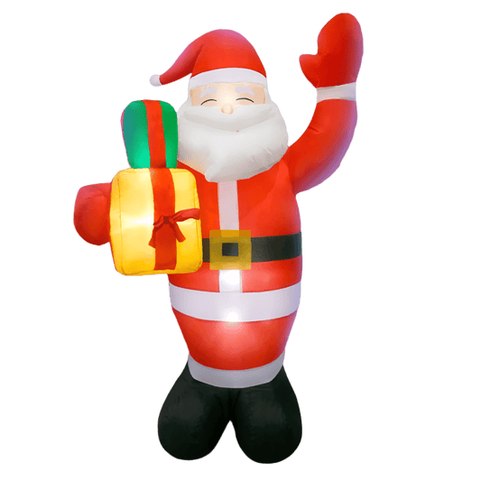 Santa with Presents Inflatable - 150cm