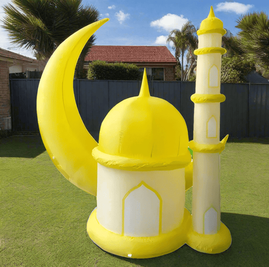 Mosque with Crescent and Minaret Inflatable - 200cm