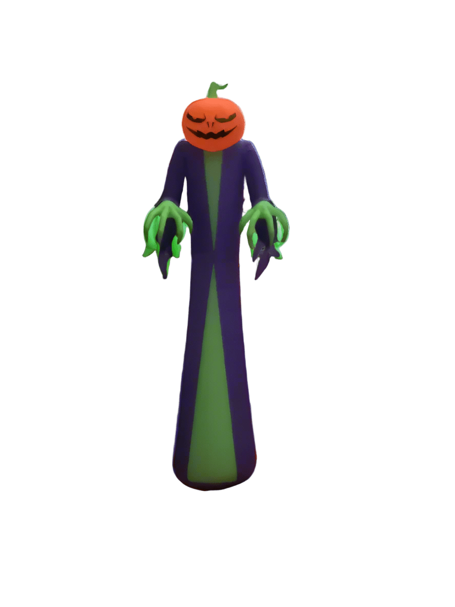 Pumpkin Horror Reaper Inflatable - 360cm
