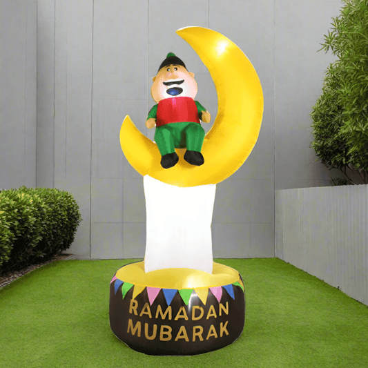 Ramadan Crescent Character Inflatable - 180cm