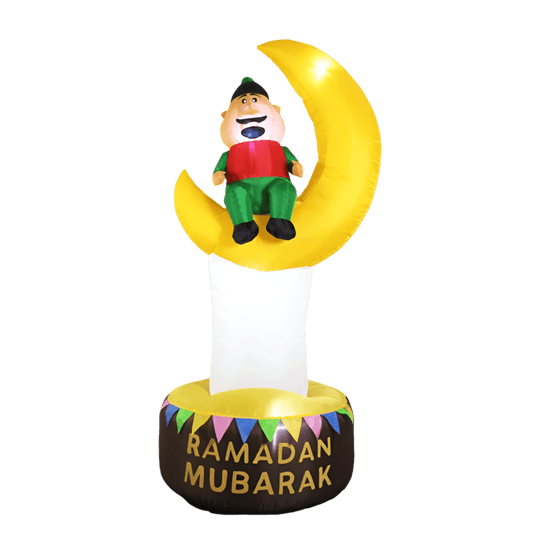 Ramadan Crescent Character Inflatable - 180cm