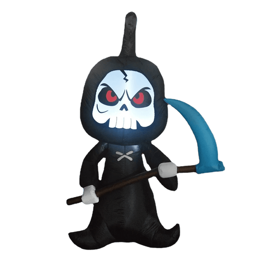 Red Eyed Grim Reaper Inflatable - 180cm