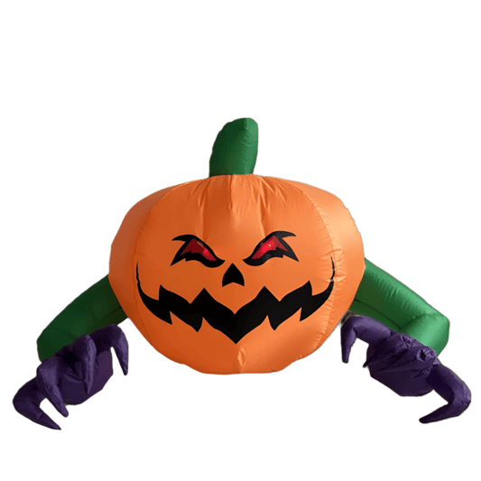 Red - Eyed Pumpkin Ghost Inflatable – 120cm