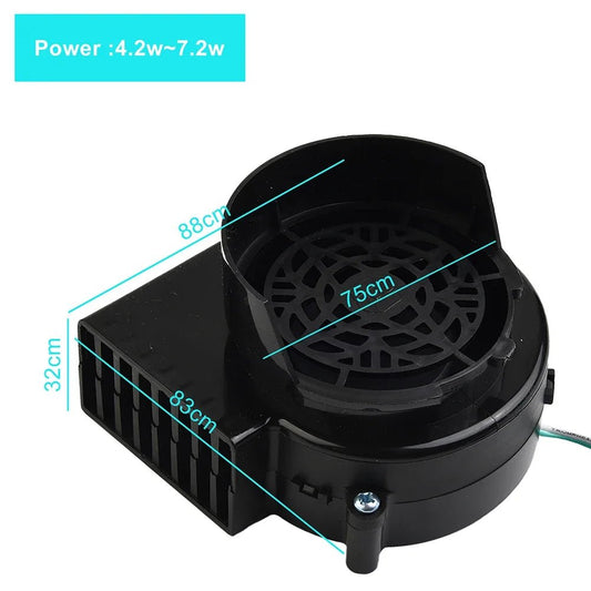 Replacement Blower and LEDs for Small to Medium Inflatable - 0.85A (amps)