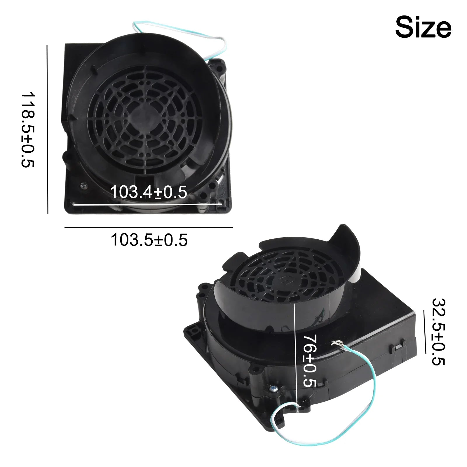 Replacement Blower for Medium to Large Inflatables - 1.5A (amps)