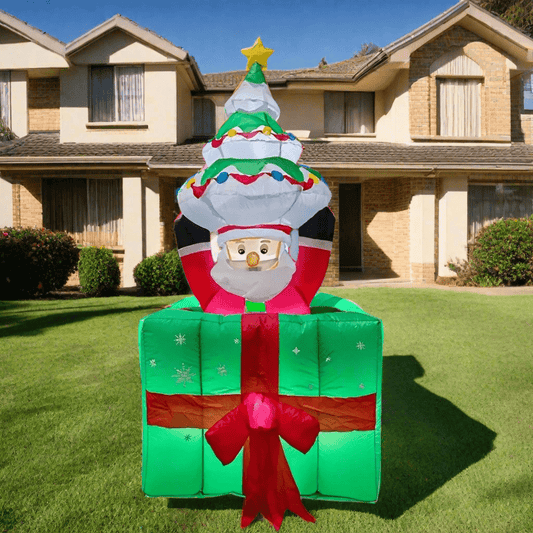 Santa Claus Lift Up and Down Christmas Inflatable - 180cm
