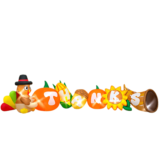 THANKS! Thanksgiving Inflatable - 305cm